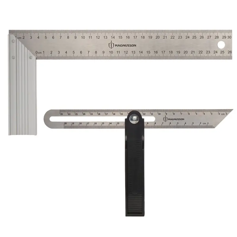 Magnusson Two-Piece Precision Square Set 1