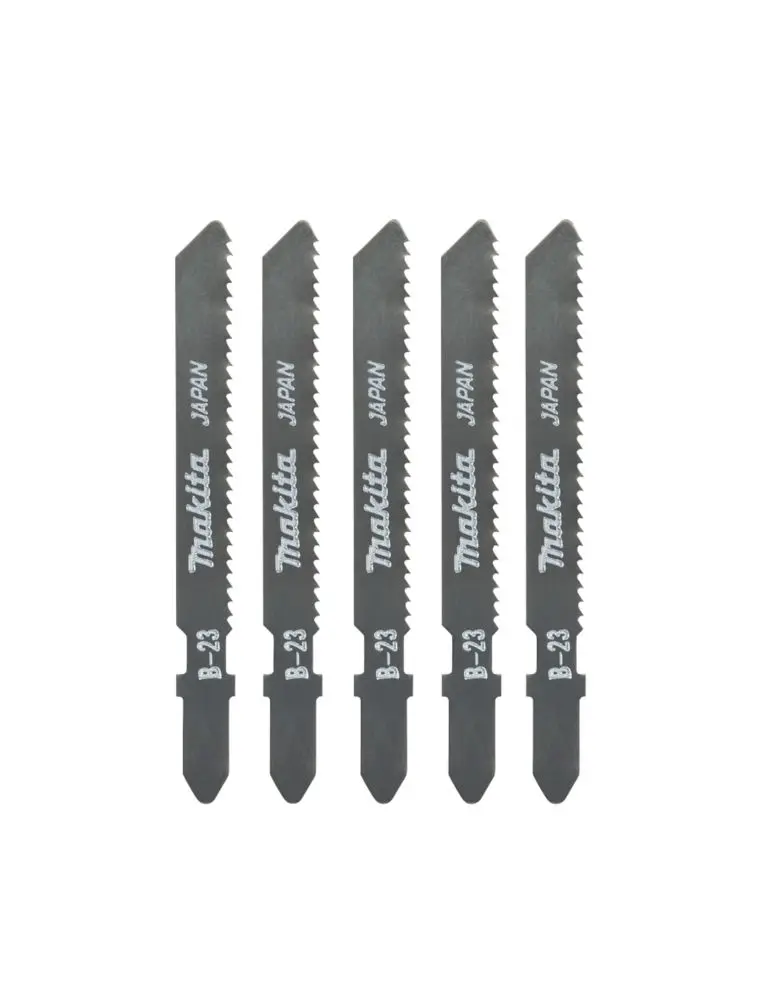 Makita A-85743 B23 Multi-Material Jigsaw Blades – 50Mm, 5-Pack 1