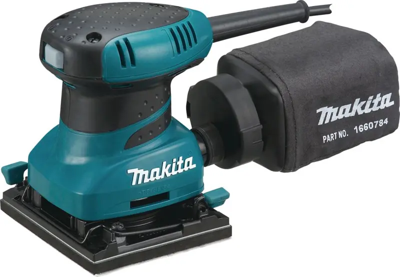 Makita Bo4555 240V Electric Palm Sander With Dust Extraction Port 1