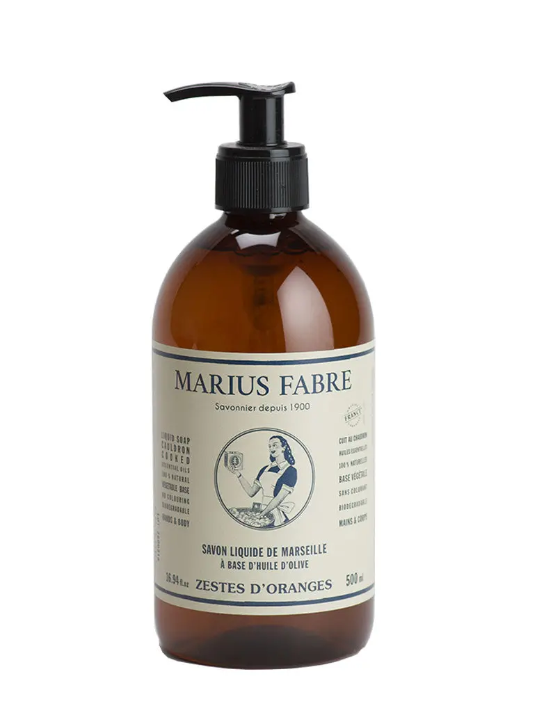 Marius Fabre Citrus-Scented Liquid Marseille Soap – 500 Ml 1
