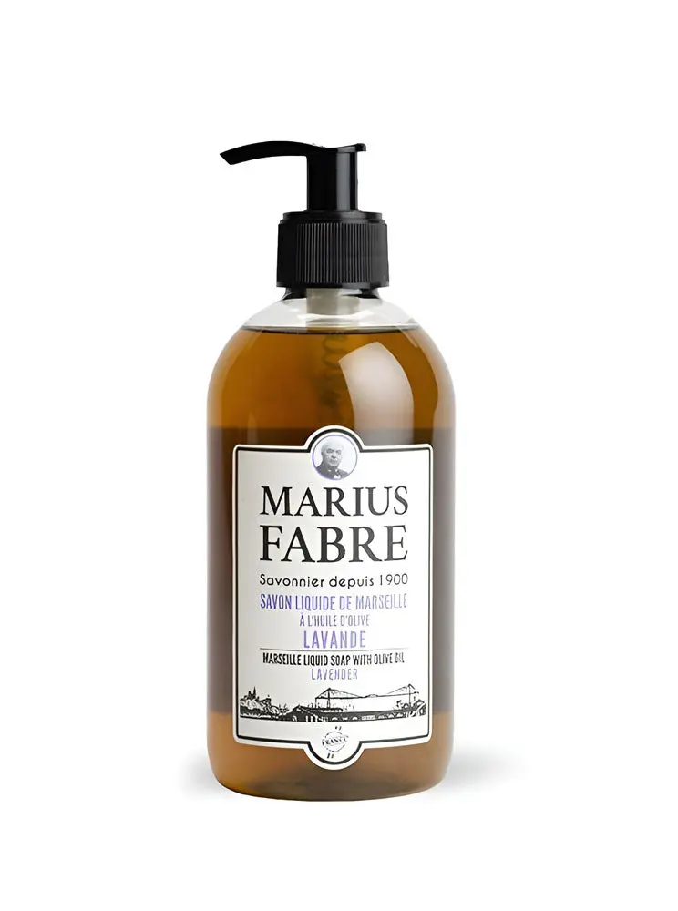 Marius Fabre Liquid Marseille Soap – Lavender Fragrance, 400 Ml 1