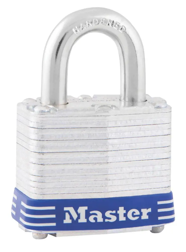 Master Lock 3Eurd Laminated Steel Weather-Resistant Padlock – 40Mm Shackle 1