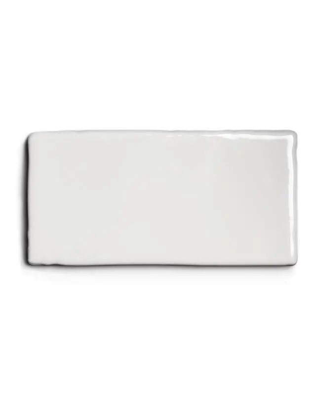 Mayfair Wall Tile – Ivory Half-Tile, 7.5X15 Cm, Slightly Wavy Gloss 1