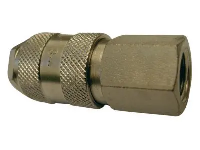 Mecafer 14Mm Threaded Air Coupler – Male/Female Industrial Fitting 1
