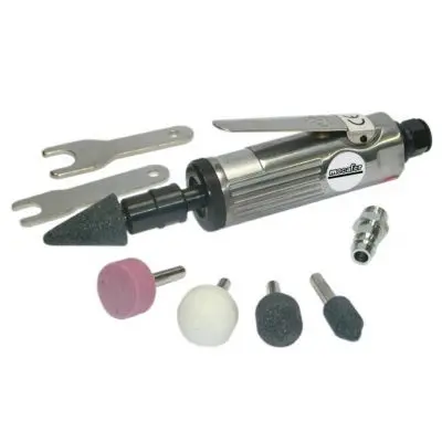 Mecafer Dual-Head Pneumatic Die Grinder With Variable Speed Control 1