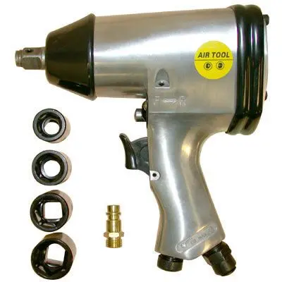 Mecafer Pneumatic Impact Wrench – 1/2" Square Drive, High-Torque Air Tool 1