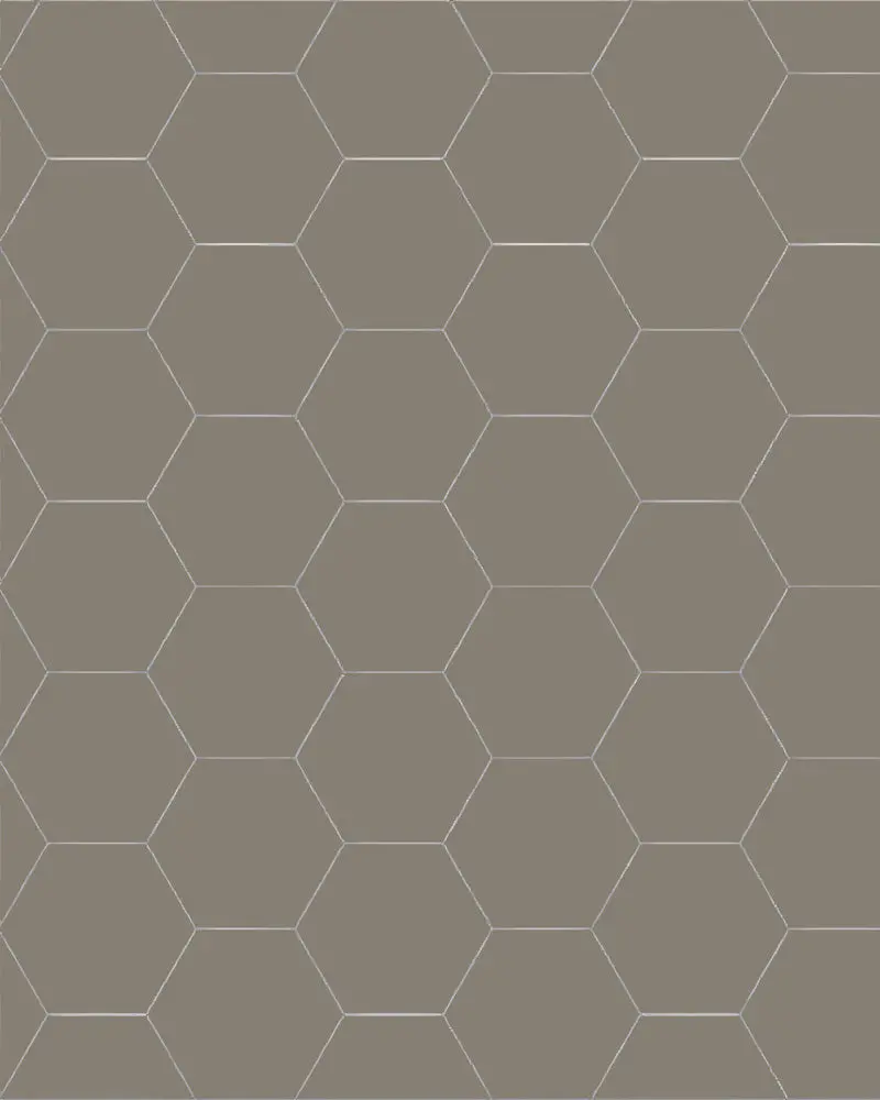 Medium Grey Hexagonal Brick – 10 X 10 Cm 1