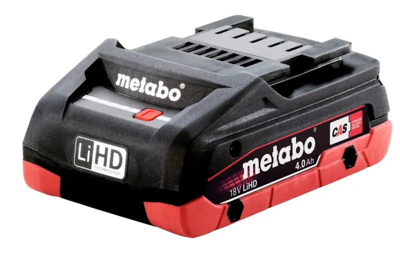 Metabo 18V 4Ah Li-Ion Cas Lihd Battery Pack – High-Density Power Cell 1