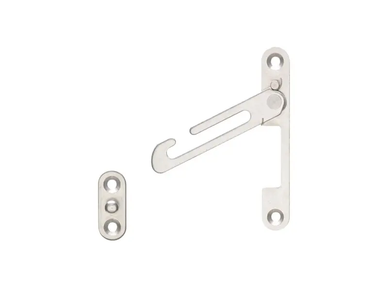 Mila Brushed Stainless Steel Window Restrictor – 100Mm 1