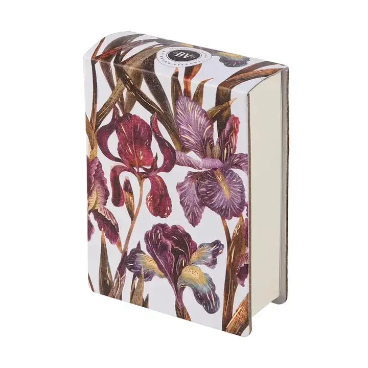 Mini Iris-Themed Notepad – Schreiner’S Botanical Stationery 1
