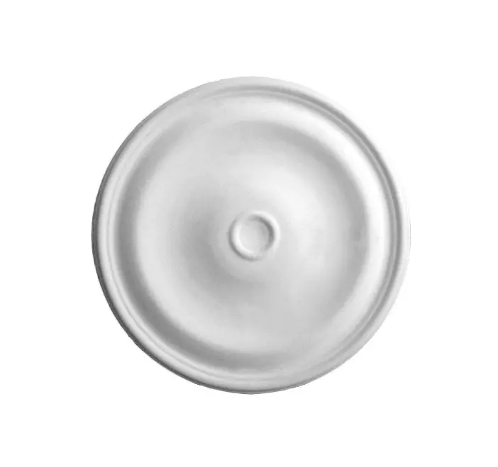 Mini Plaster Ceiling Rosette #26B – 26 Cm Diameter Gypsum Centerpiece 1