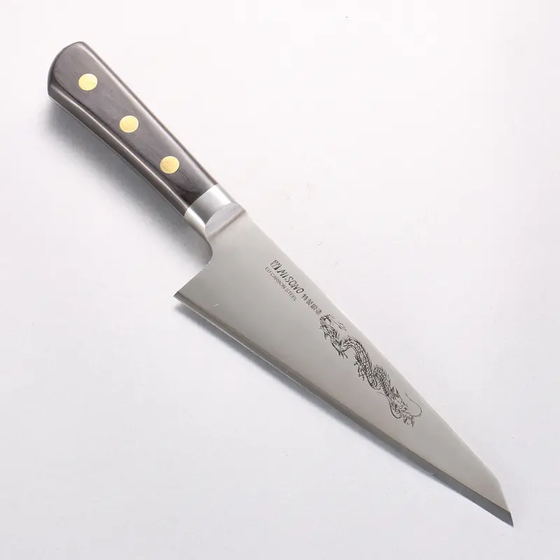 Misono 185Mm Garasuki Boning Knife – Swedish Steel With Dragon Engraving 1