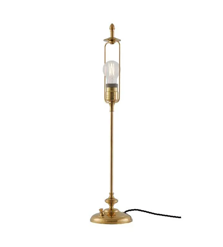 Moberg Brass Lamp Base Without Shade 1