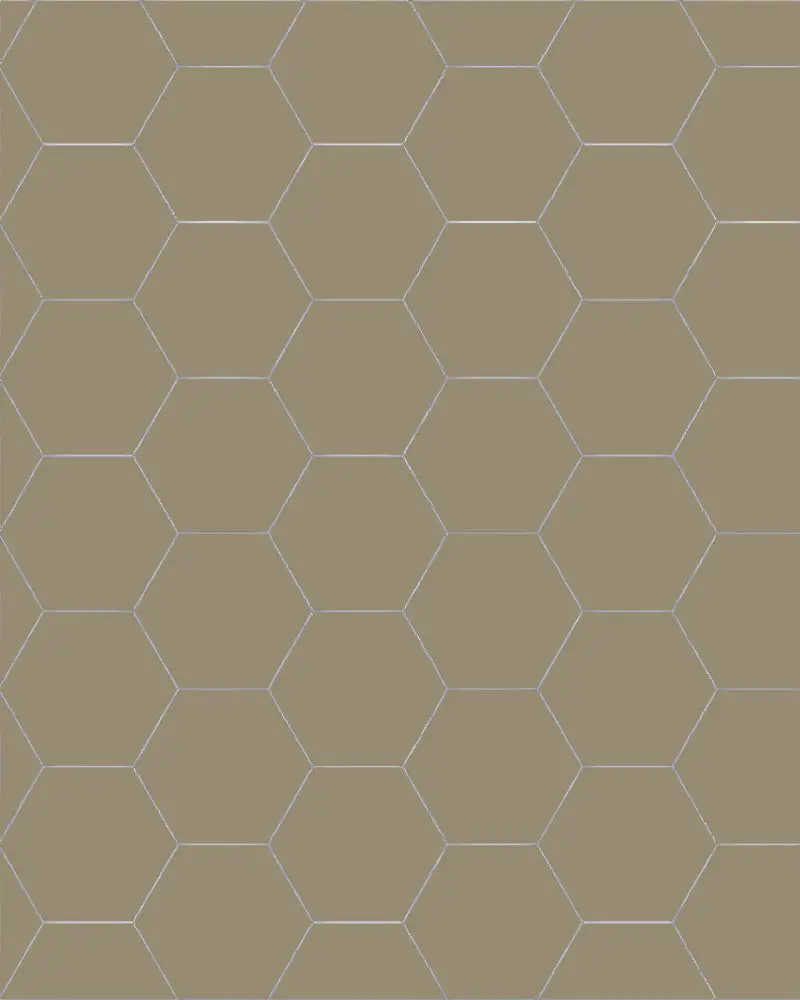 Mole Grey Hexagonal Tile – 10 X 10 Cm 1