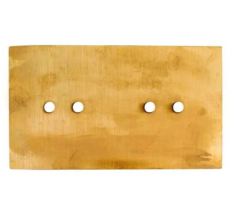 More Two-Gang Frame For Dual Double-Pole Signal Switches 1