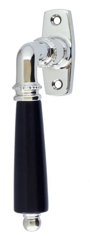 Næsman No. 195 Casement Window Handle – Nickel Finish 1