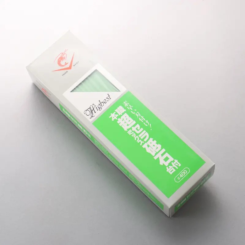 Naniwa Chou Ceramics Ss-400 Sharpening Stone With Built-In Base – 210 × 70 × 25 Mm, Grit #400 1