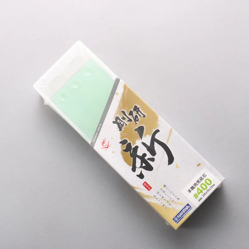 Naniwa Gouken Arata #400 Coarse Grit Whetstone – 210×70×15Mm 1