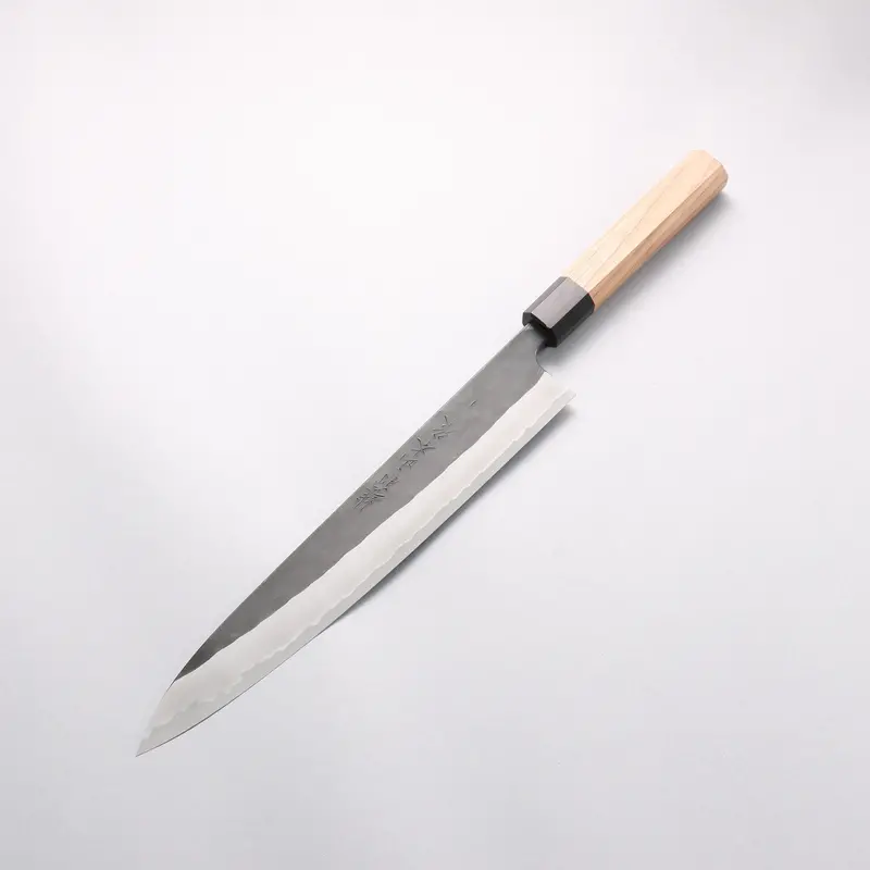 Nao Yamamoto 270Mm Sujihiki – White Steel #2 Black-Finished Blade, Solid Walnut Handle 1