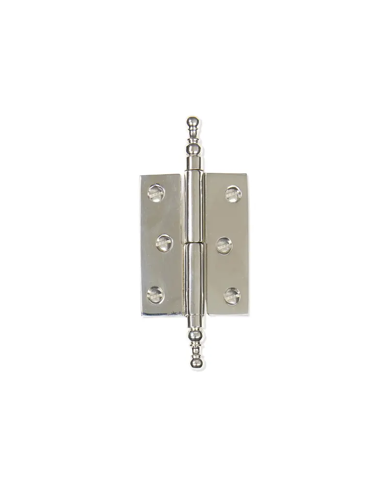 Nickel Knob Hinge (92 × 39 Mm) 1