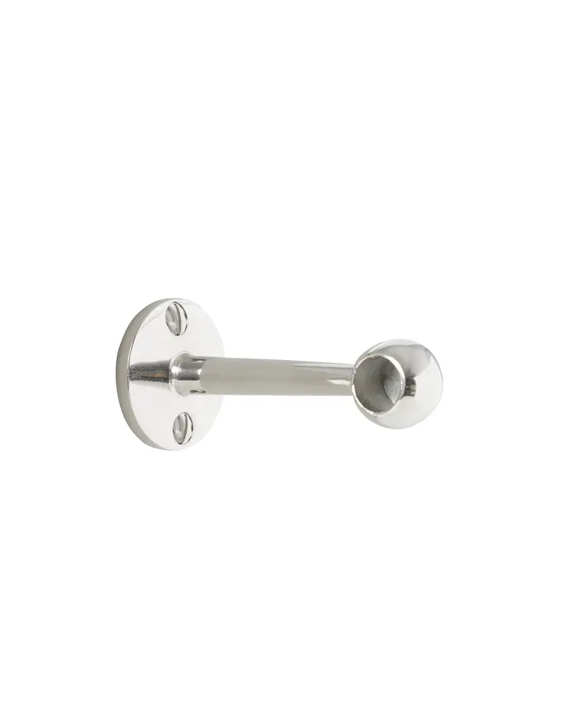 Nickel Tubular Towel Bracket – Skeppsholmen Range, 11 Mm Standard Mount 1