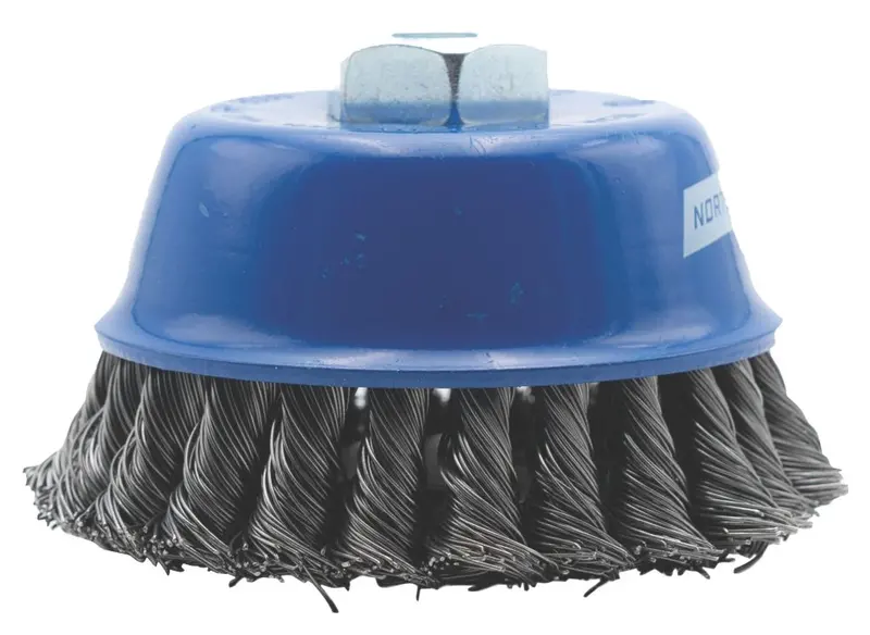 Norton 65Mm Twisted Wire Cup Brush For Rust Removal & Surface Prep 1