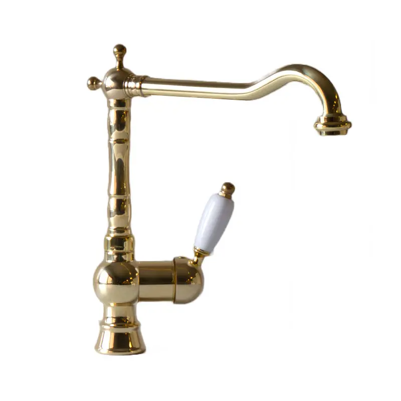Nottingham Kitchen Faucet – Gold Finish 1