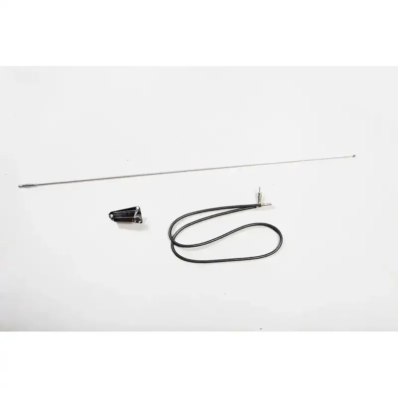 Omix-Ada 17214.01 Chrome Antenna Kit For 1976–1995 Jeep Cj5/Cj7/Cj8/Scrambler/Yj 1