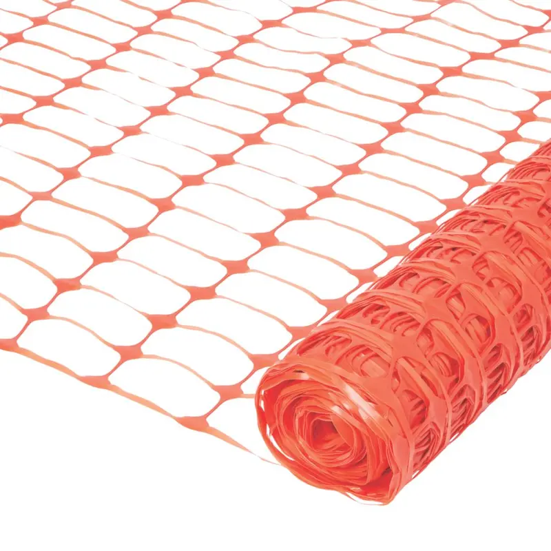 Orange Barrier Fencing – Industrial-Grade Pe, 50M Roll 1