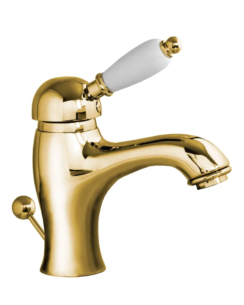 Paddington Gold Bathroom Mixer Tap 1