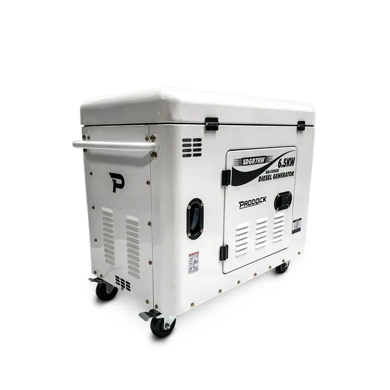 Paddock 6.5 Kw Diesel-Powered Portable Generator 1