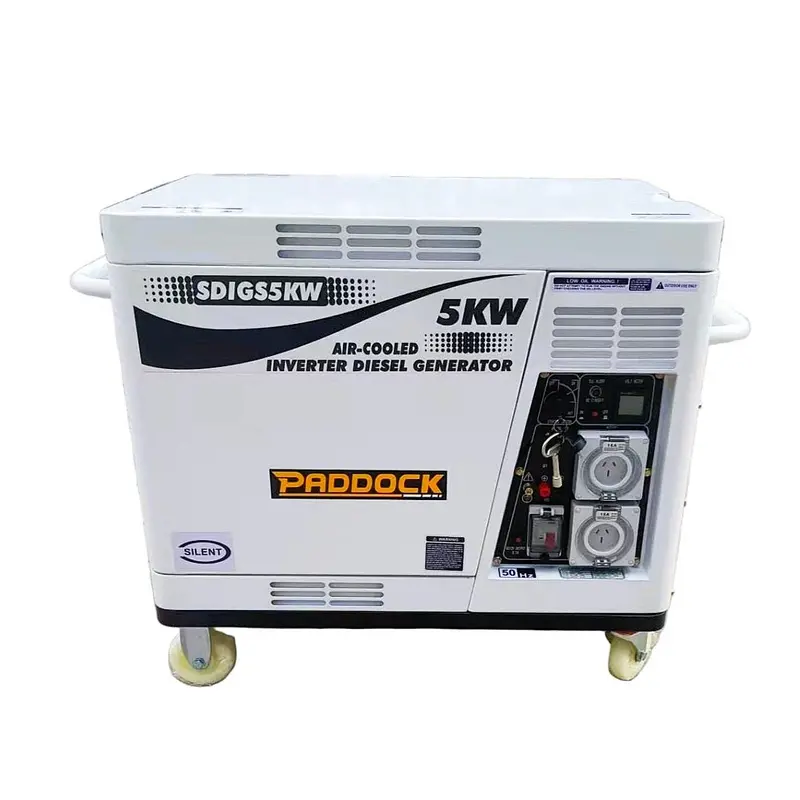 Paddock Diesel-Powered Inverter Generator – 5 Kw Quiet Output 1