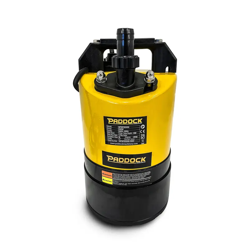 Paddock Submersible Puddle Sucker Pumps For Standing Water Removal 1
