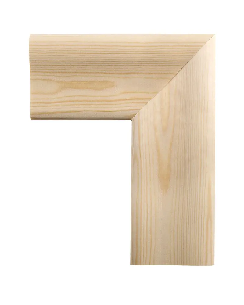 Pear-Shaped Baseboard Trim – 95 Mm 1