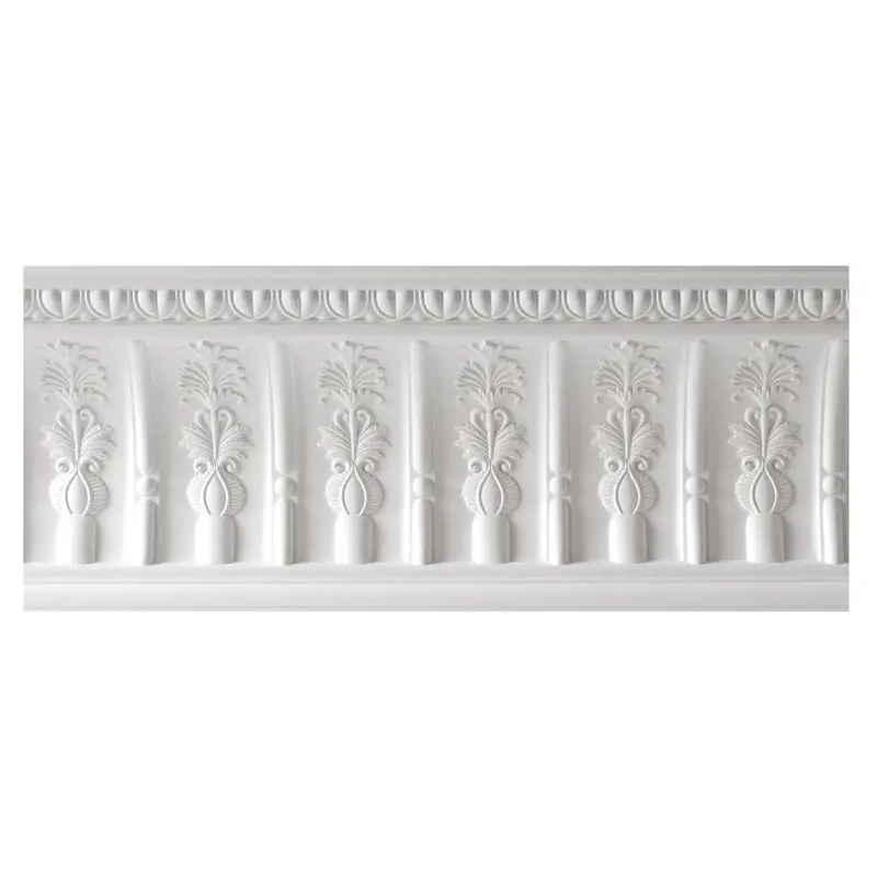 Plaster Ceiling Cornice #34 – 200×200×1200 Mm Square-Edged Architectural Moulding 1