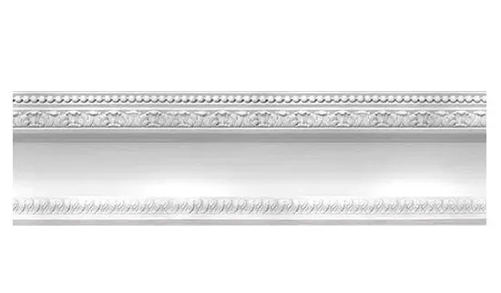 Plaster Ceiling Cornice #45 – 160×305×866 Mm Balanced Transitional Profile 1