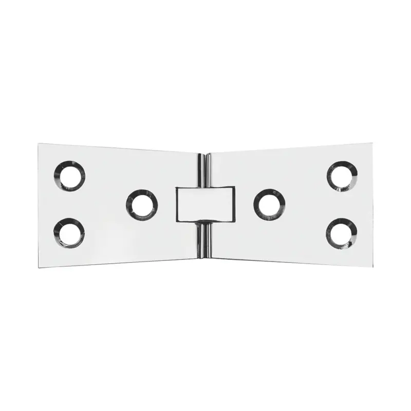 Polished Chrome Counter Flap Hinges – 38Mm × 102Mm, Pack Of 2 1