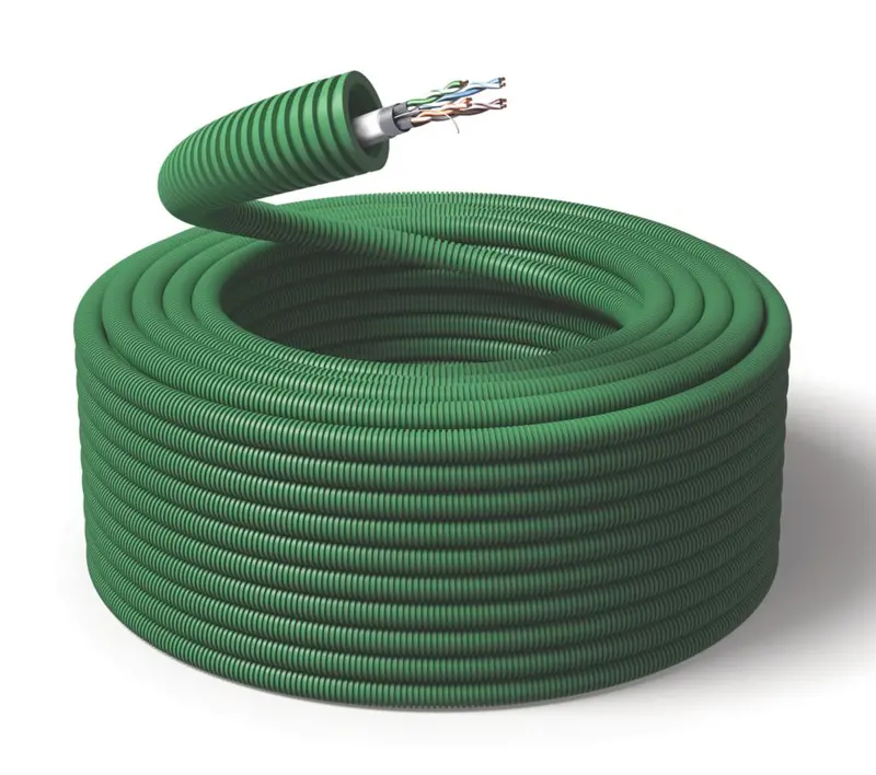 Pre-Terminated Telecom-Grade Flexible Conduit – 20Mm × 100M 1