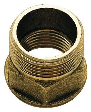 Pronorm Brass Bsp Reducing Coupler – Male 1" To Female 1½" 1