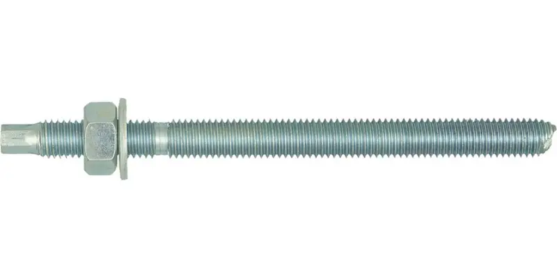 Rawlplug Bright Zinc-Plated Studs – M12 × 160Mm, 10-Pack 1