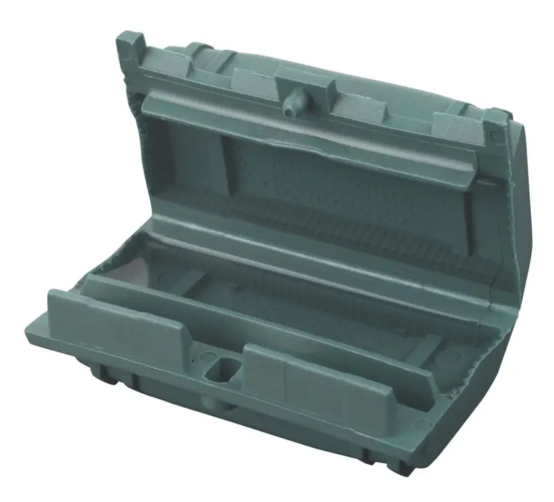 Raytech Ipx8-Rated Mini Gel Joint – 2-Entry, 2-Pole, Green Housing 1