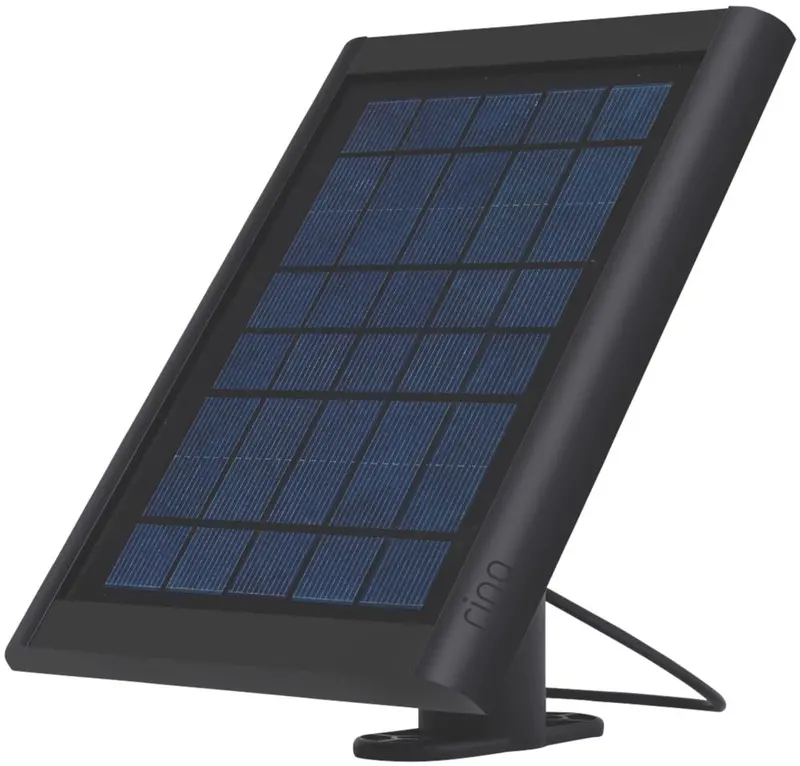 Ring Solar Charging Panel – Black, 2.2W, 5.2V Dc 1
