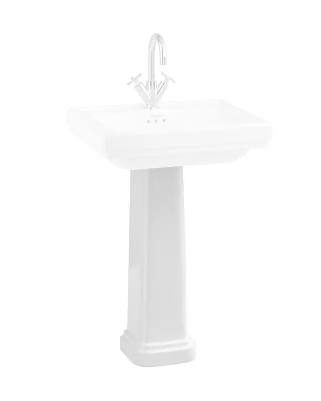 Riviera Pedestal Sink Base 1
