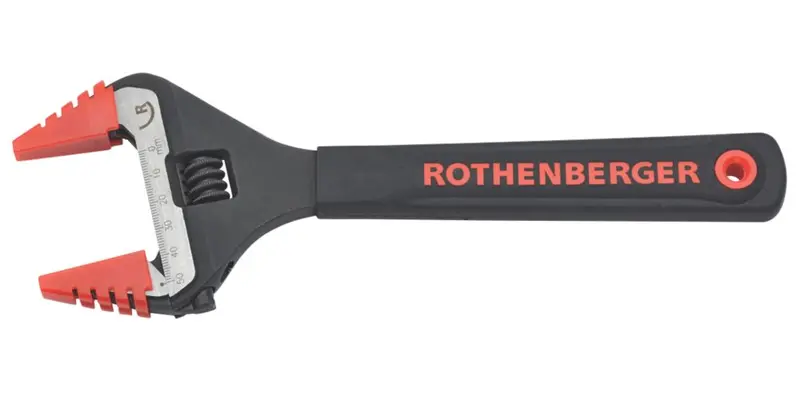 Rothenberger 6 Inch Adjustable Wrench – Compact Universal Spanner 1