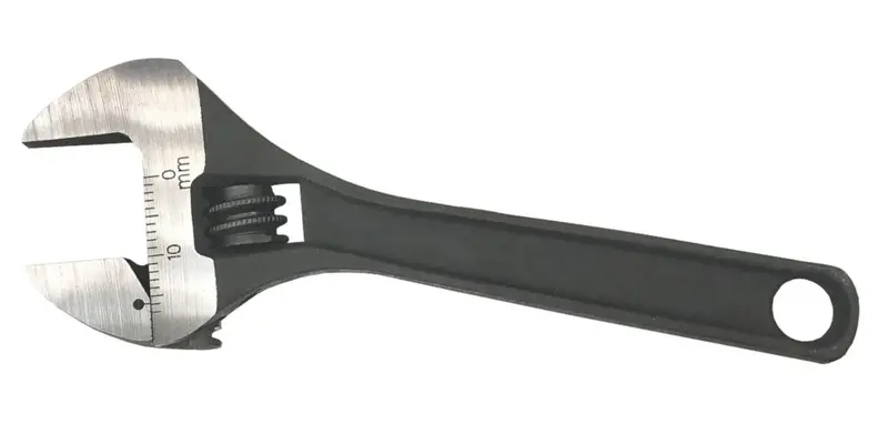 Rothenberger Mini Wide-Jaw Adjustable Wrench – 4 Inch Compact Utility Tool 1