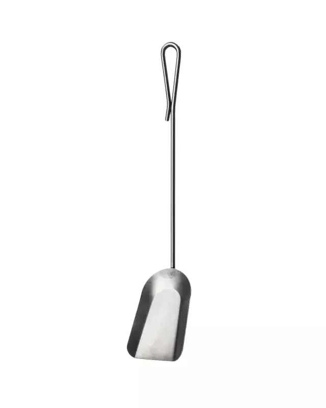 Round-Iron Fire Shovel – Artisan Forged 1