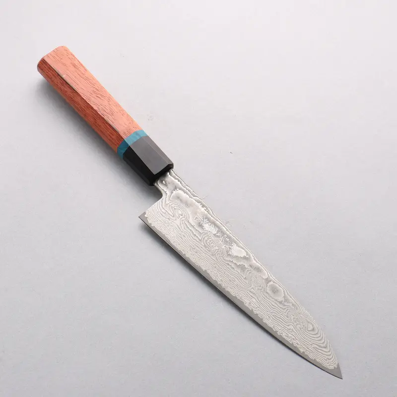 Ryusen Bonten Unryu Kai Gyuto – 180Mm Vg-10 63-Layer Damascus With Chinese Quince Handle 1