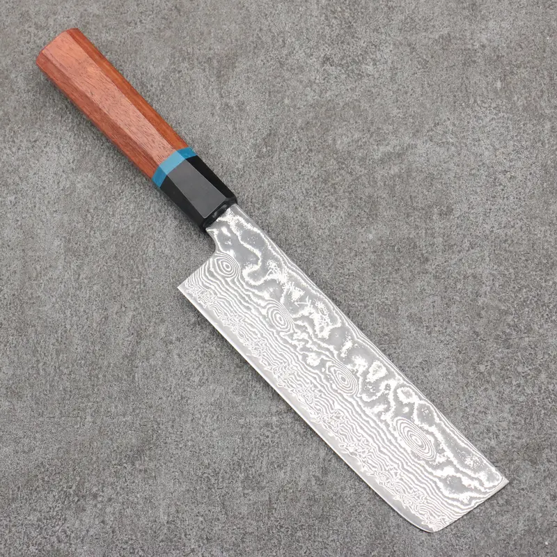 Ryusen Bonten Unryu Kai Vg-10 Nakiri – 165Mm 63-Layer Damascus, Chinese Quince 1