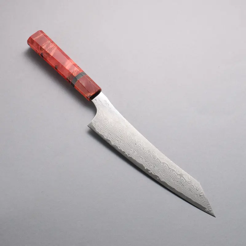 Ryusen Gurenhiryu Kai Spg Strix Damascus Kiritsuke Gyuto – 210Mm, Stabilized Poplar Wood Handle 1