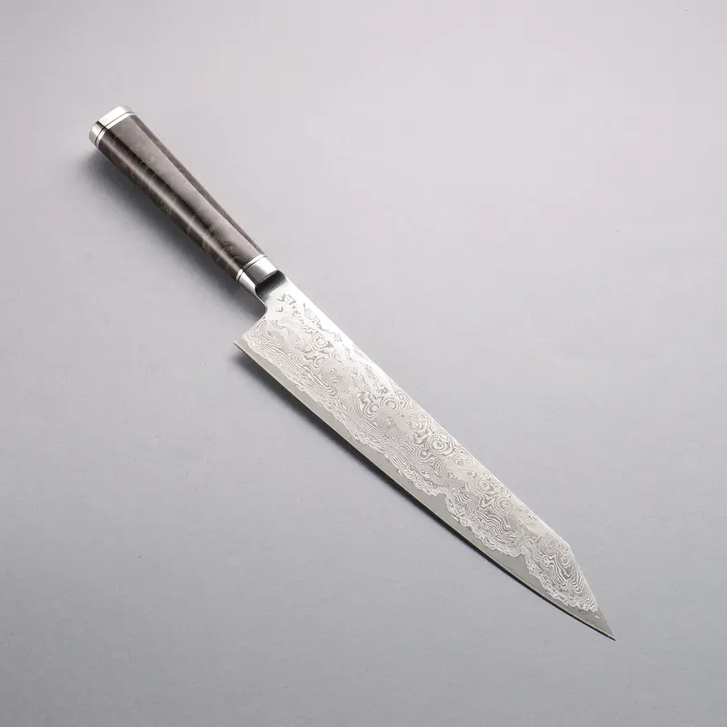Ryusen Oukokuryu Mt Sg2 Damascus Kiritsuke Gyuto – 240Mm Migaki-Polished Blade, Stabilized Wood Handle 1